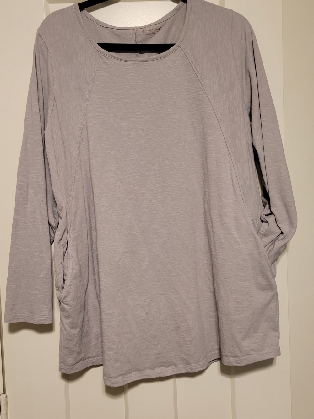 Coldwater Creek Long Sleeve Tunic With Pockets